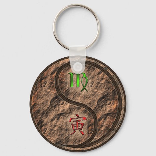 Porte-clés Virgo & Earth Tiger (Recto)