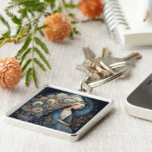 Porte-clés Virgo Maiden Zodiac Astrology Mystical Birthday (Côté)