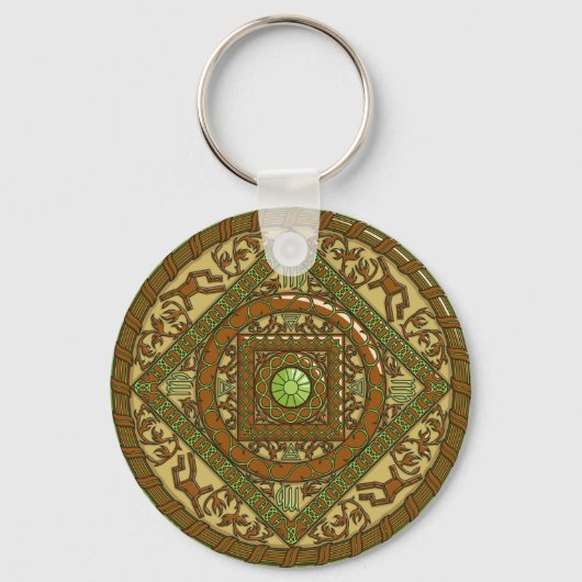 Porte-clés Virgo Mandala Porte - clé (Recto)