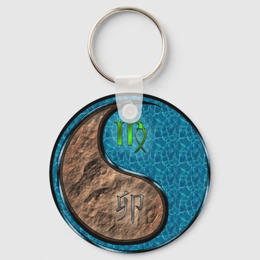 Porte-clés Virgo & Water Rabbit (Recto)