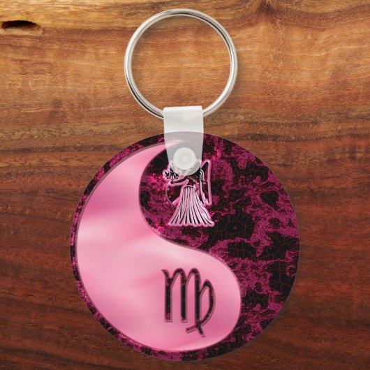 Porte-clés Virgo Yin Yang (Recto)
