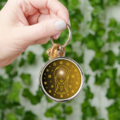 Porte-clés Virgo Zodiac Emblem | Minimal Celestial Symbol (Main)