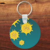 Porte-clés virus (Recto)