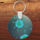 Porte-clés Virus amplifié (Recto)