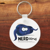 Porte-clés Virus nerd (Recto)