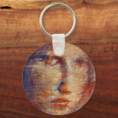 Porte-clés Visage Abstrait (Recto)