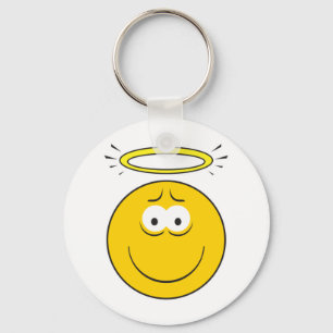Porte-clés Visage angulaire innocent