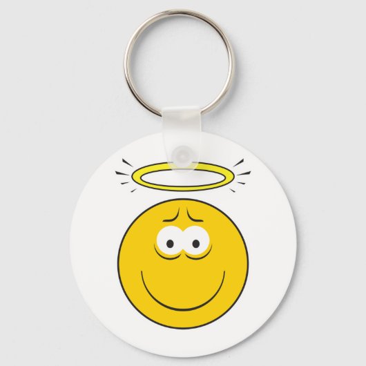 Porte-clés Visage d'ange innocent (Recto)