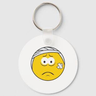 Porte-clés Visage de Boo Boo blessé