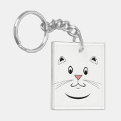 Porte-clés Visage de chat Kitty (Devant gauche)