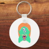 Porte-clés visage de monstre (Recto)