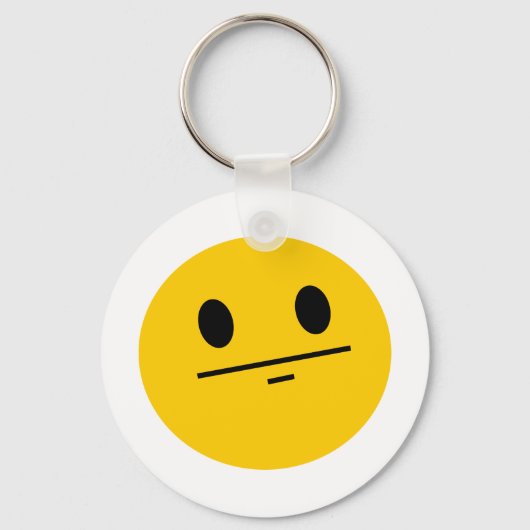 Porte-clés Visage de poker (Recto)