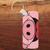 Porte-clés Visage de porc (Recto)