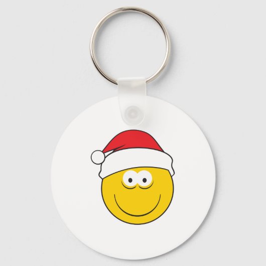 Porte-clés Visage de Santa Hat (Recto)