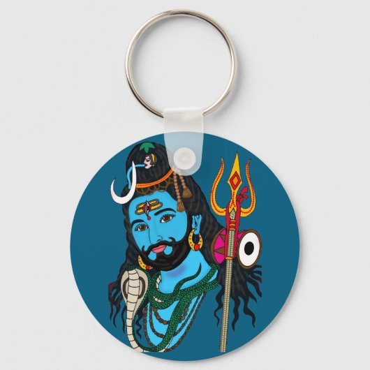 Porte-clés visage de Shiva (Recto)