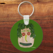 Porte-clés Visage de Veggie (Recto)