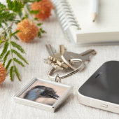 Porte-clés Visage d'émeu (Côté)