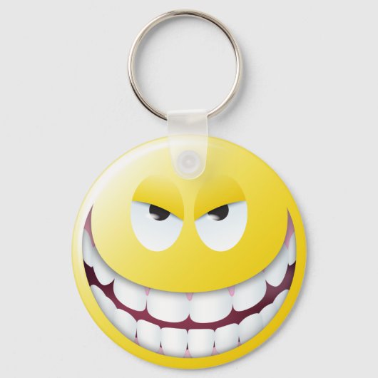 Porte-clés Visage diabolique (Recto)