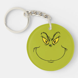 Porte-clés Visage du Dr Grinch qui a volé Noël