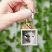 Porte-clés Visage d'un chat (main)