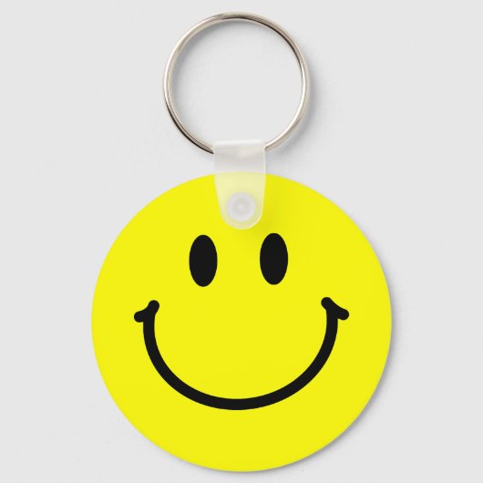 Porte-clés visage heureux (Recto)