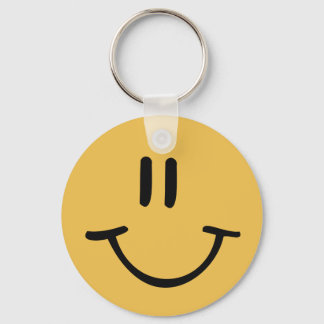 Porte-clés Visage Jaune