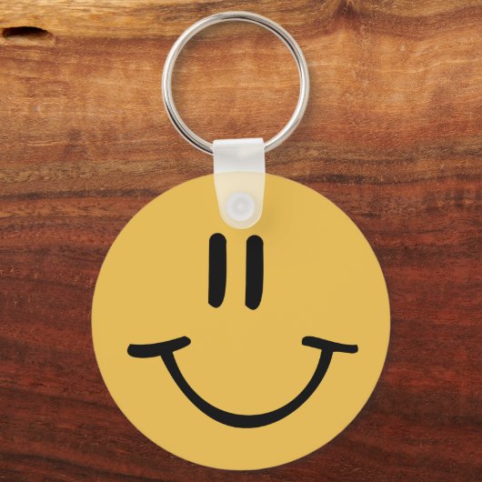 Porte-clés Visage Jaune (Recto)