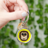 Porte-clés Visage Keychain de singe (main)