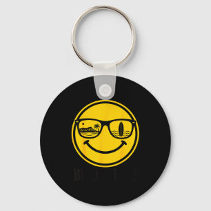 Porte-clés Visage souriant vie de plage surf hawaii océan vac