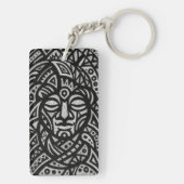 Porte-clés Visage tribal (Dos)