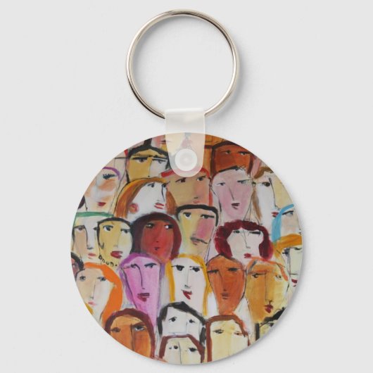 Porte-clés Visages (Recto)