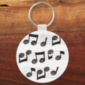 Porte-clés Visages musicaux (Recto)