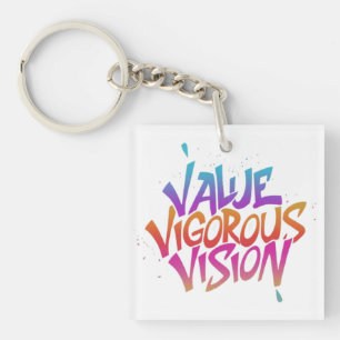 Porte-clés Vision de la valeur