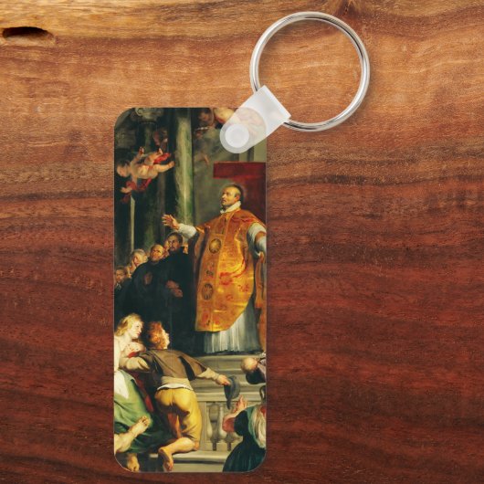 Porte-clés Visions d'Ignace par Peter Paul Rubens (Verso)