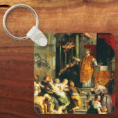 Porte-clés Visions d'Ignace par Pierre Paul Rubens (Recto)