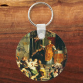 Porte-clés Visions d'Ignace par Pierre Paul Rubens (Recto)