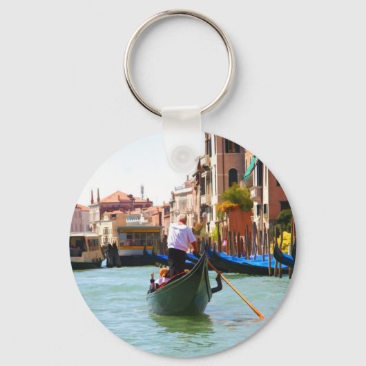 Porte-clés Visites Par Gondola Venice Italie (Recto)