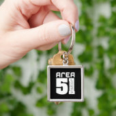 Porte-clés Visiteur d'alien du secteur 51 (main)