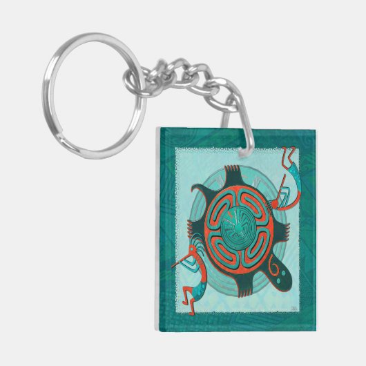 Porte-clés Visitors Native Folk Art (Devant gauche)