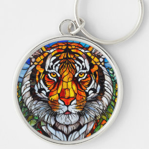 Porte-clés Vitreaux de tigre
