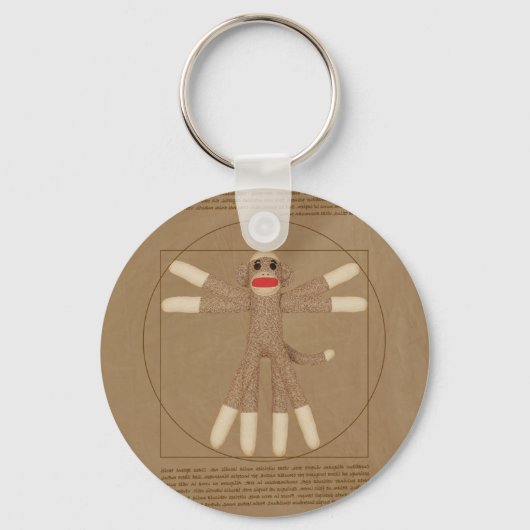 Porte-clés Vitruve Porte - clé singe (Recto)