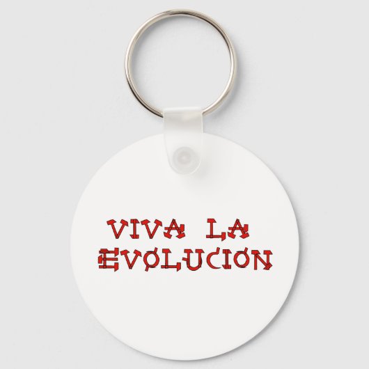 Porte-clés Viva La Evolucion (Recto)