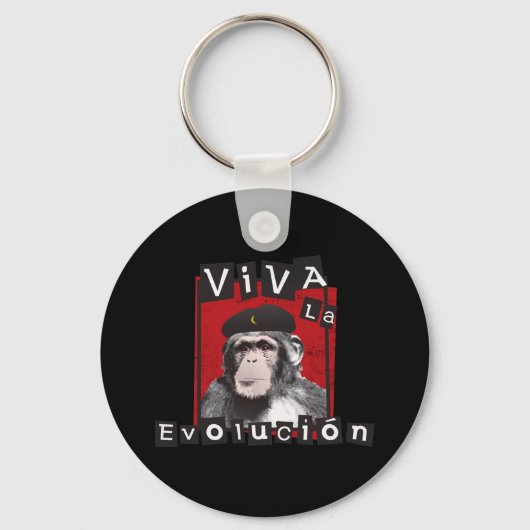 Porte-clés Viva la Evolucion Ape (Recto)