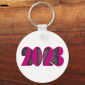 PORTE-CLÉS VIVA MAGENTA 2023 (Recto)