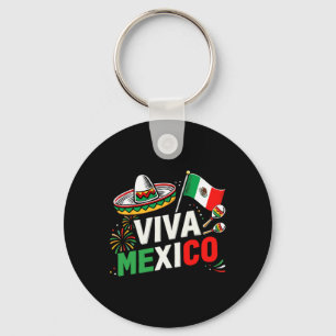 Porte-clés Viva Mexique Pour La Fête De L'Indépendance Mexica