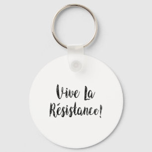 Porte-clés Vive La Résistance Chemise Résiste Chemise Anti Tr