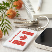 Porte-clés Vive le Canada (Devant droit)
