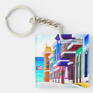 Porte-clés ¡Vive Porto Rico !