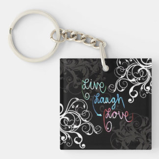 Porte-clés vivent le porte - clé d'amour de rire