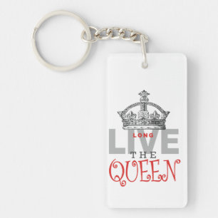Porte-clés Vivent longtemps la REINE !